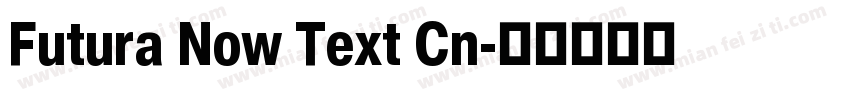 Futura Now Text Cn字体转换